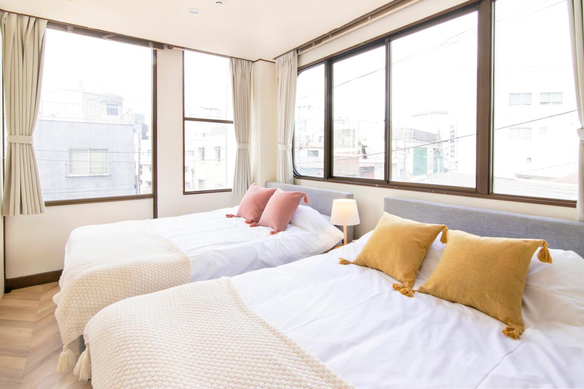 Meee Asakusa3F4F 浅草徒歩3分 140平米max22名 無料駐車場 屋上絶景 渋谷直通 Tokio Exterior foto